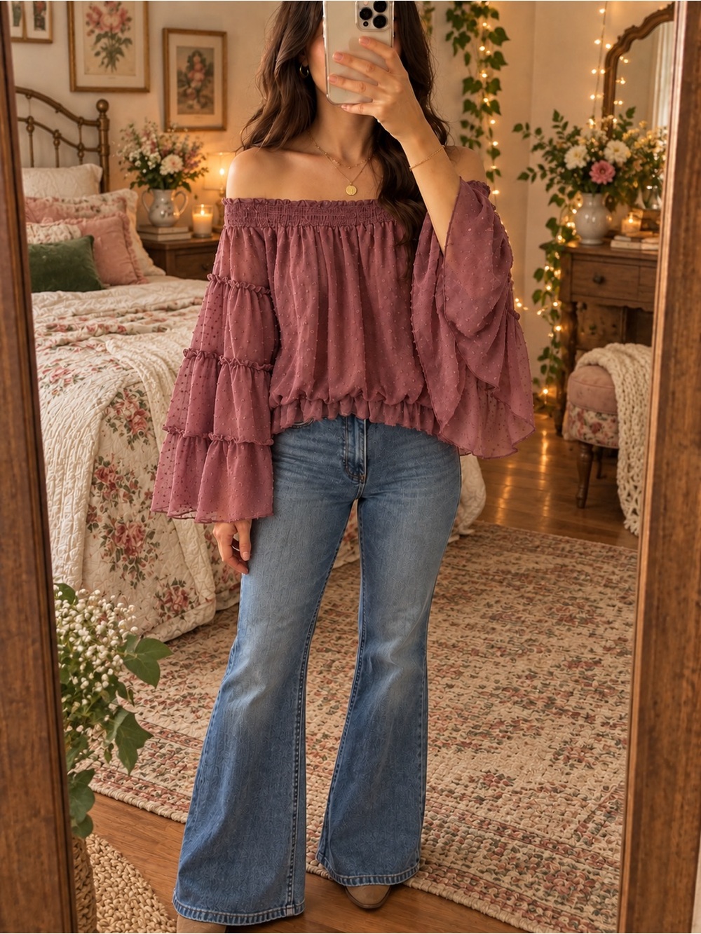 Mauve Blouse